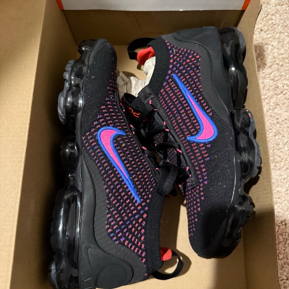 Nike Air VaporMax 2021 Flyknit Black Hyper Pink (Women's)